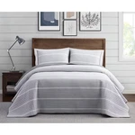 2PC Twin/twin Xl Niari Yarn Dye Stripe Quilt Set Gray - Brooklyn. Fixed Price $25.99.