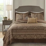 Madison Park Bellagio Reversible Quilted Bedspread Set Solid Reverse Summer. Fixed Price $149.58.