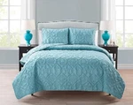 Quilt Set Blue King Ocean Sea Shell Horse Coastal Comforter Shams Bedding Cover. Fixed Price $73.73.
