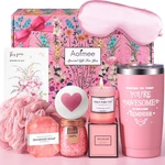 Aofmee Gift Baskets For Women, 8 Pcs Rose Bath And Body Care Set, Beauty Spa Bir. Fixed Price $40.22.