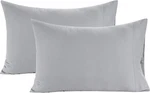 Lane Linen 100% Organic Cotton King Size Pillow (pack Of 2), Silver. Fixed Price $28.44.