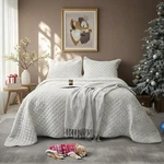 Dennylife Luxury Velvet King Quilt Set, Ultra (106"X96"), White-. Fixed Price $94.99.