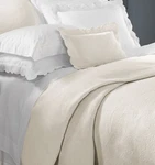 Sferra Alice Floral Cotton Blanket Cover / Matelasses From Portugal. Fixed Price $326.40.