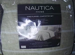 Nautica Home King Flannel Comforter Set New Guard Coast. Fixed Price $124.99.