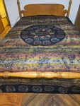 Hippie Vintage India Madras Lightweight Bedcovering ,couch Or Table Bohemian. Fixed Price $49.00.