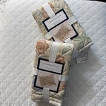 Charter Club Garden Floral Standard 100% Cotton Quilt Multicolored Set Of 2. Fixed Price $49.99.
