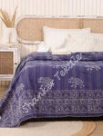 Indigo Elephant Kantha Quilt Bedspread- Cotton Cover- Home Decor Queen Size. Fixed Price $64.99.