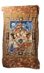 42X68" Country Western Running Horses Native American Woman Quilt Top Animals. Fixed Price $35.49.