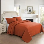 Hygge Hush Twin Size Color Umber, Leaves Pattern, 2PC Set 1 Quilt & Sham. Fixed Price $29.16.