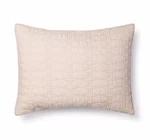 Threshold Diamond Stitch Relaxed Wash Pillow Sham 20" 26" Bleached Sand Cotton. Fixed Price $12.88.