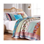 Greenland Home Thalia Quilted Bedding Set, 3-PIECE King/cal King, Tango, One .... Fixed Price $143.81.