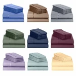 Luxury Bamboo 2200 Count 6PC Sheet Set Deep Pocket 18" Soft, Silky 30 Colors. Fixed Price $38.95.