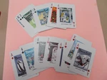 Down East Vintage Covers Playing Cards 70TH Anniversary Supports Cat Rescue. Fixed Price $9.10.