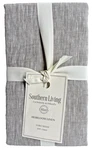 Southern Living Heirloom Pillow Sham Gray 100% Linen Euro 26" X. Fixed Price $12.95.