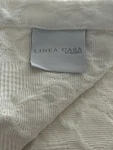 Linea Casa Sferra Cream Matelasse Ogee Jacquard Coverlet Bedspread Q/k 96X106. Fixed Price $82.00.