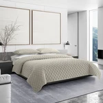 Vera Wang Diamond Velvet 3-PIECE King Quilt Set Putty Nwt $290. Fixed Price $110.00.