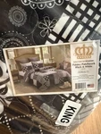 Virah Bella Quilt Collection Black And White Plaid Primitive 3 Pc King Set. Fixed Price $89.99.