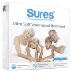 Sures Waterproof Mattress Protector - Twin Size Bedsheet Fitted Machine. Fixed Price $34.29.