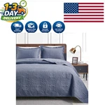 3-PIECE All-season Queen Quilt Set Soft Coin Pattern For Modern Bedrooms. Fixed Price $40.99.