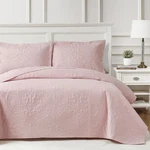 Hansleep Pink Quilt Size - Damask Ultrasonic All Season Bedspread King, .... Fixed Price $54.40.