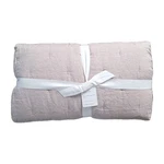 Pottery Barn Belgian Flax Linen Tufted Quilt King Cal Smoky Quartz. Fixed Price $289.99.