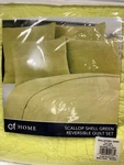 C&f Home Windsor Kiwi Quilt Bedspread Set Scalloped Bright Lime Green Twin 86X66. Fixed Price $59.99.