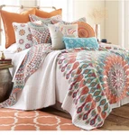Mirage Medallion Full/queen (88 92 Levtex Home (only Quilt). Fixed Price $45.00.