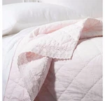Rachel Ashwell Simply Shabby Chic Linen Blend Pink Crochet Lace Trim Quilt -king. Fixed Price $499.99.
