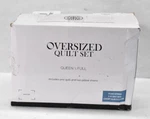 South Shore Vilano Spring Oversized Quilt Set 3 Piece Queen/full Coronet Blue. Fixed Price $23.64.
