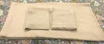 Peacock Alley Juliet Queen Coverlet 105X96 + Standard Pillow Shams 29X23. Fixed Price $187.50.