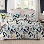 Reversible Floral Quilt Set Full Queen Size, Lightweight Boho Printed Bedspre.... Fixed Price $49.71.