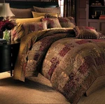 New Croscill Classics Catalina Red King Comforter Set 4-PC Chenille Jacquard. Fixed Price $185.29.