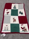 Pottery Barn Rudolph Heirloom Throw Mono Daniel. Fixed Price $20.00.