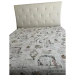 Raymond Waites King 102X86 Cotton Quilt Coverlet Paisley Cottagecore Reversable. Fixed Price $175.00.