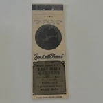 East Main Gardens Cut Flowers Plants Niles Mi Vintage Matchbook Cover SMB4-2. Fixed Price $13.50.