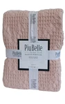 Piubelle Portugal Queen Cotton Textured Luxury Dusty Coral Pink Coverlet, 88X94. Fixed Price $89.10.