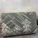 Pottery Barn Winter Spruce Christmas Quilt Only Full/queen Green Multicolor Nwot. Fixed Price $289.95.