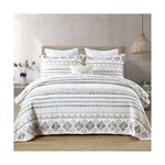 Finlonte Quilt Boho Set Bedding Bedspreads King Size, 3 Pcs White .... Fixed Price $143.80.