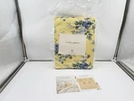 Laura Ashley Twin Quilt Set Reversible Cotton Bedding With Marching Sham Light. Fixed Price $68.00.