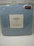 Nostalgia Home Saville Blue Queen Bedspread. Fixed Price $110.00.