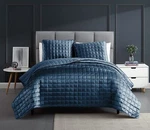 Riverbrook Home Exclusive Coverlet Collection Quilt Set Queen Lyndon Cobalt Blue. Fixed Price $84.86.