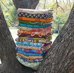 Wholesale Vintage Kantha Blanket Bedspread Indian Handmade Quilt Throw Cotton. Fixed Price $253.64.