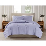 Brooklyn Loom King Cotton Shell Solid Percale Quilt Set Lavender. Fixed Price $50.99.