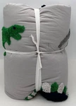 Pottery Barn Kids Candlewick Dino Twin Comforter Gray Multi. Fixed Price $99.95.