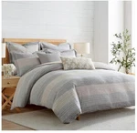 Levtex Home Sand Stripes Natural King/cal Comforter Set Cotton. Fixed Price $89.99.
