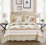 Mk Collection 3PC King/california King, Off White, Green, Pink, Purple. Fixed Price $40.17.