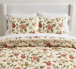 Pottery Barn Tessa Embroidered Quilt - Handcrafted 100% Cotton Bedding. Fixed Price $125.79.