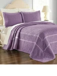 New Martha Stewart Flowering Trellis Purple Twin Bedspread. Fixed Price $65.79.