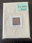 New Bellino Fine Linens 100% Cotton Hemstitch 2 Two King Pillowcases Off White. Fixed Price $49.00.