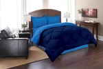 Elegant All Season Goose Down Alternative Reversible 3-PIECE Comforter. Fixed Price $62.50.